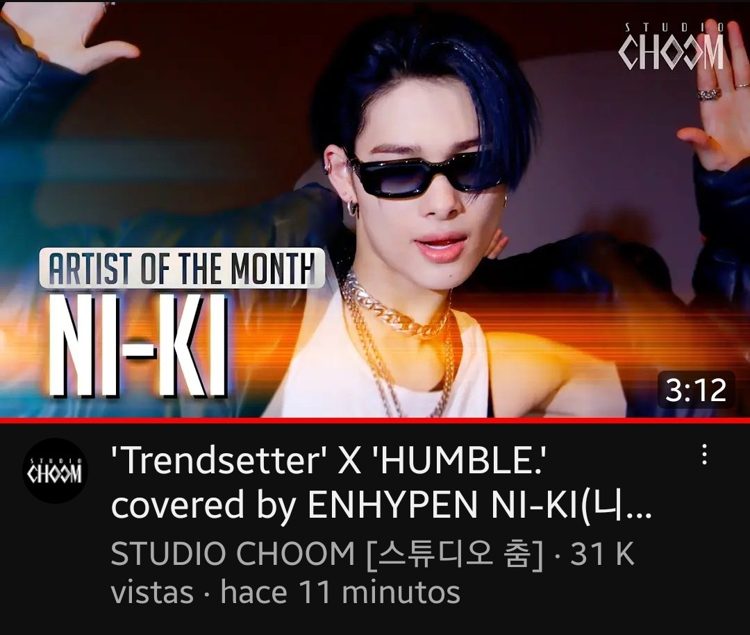 72;_+#! +$(#! $(#(# DEVORÓ, FUE BUENÍSIMO AAAA NI-KI LO HICISTE INCREÍBLE 😭😭 HUMBLE DANCE KING NI-KI #TrendsetterNI_KIng #AOTM_니키 #ArtistOfTheMonth #NI_KI @ENHYPEN_members @ENHYPEN