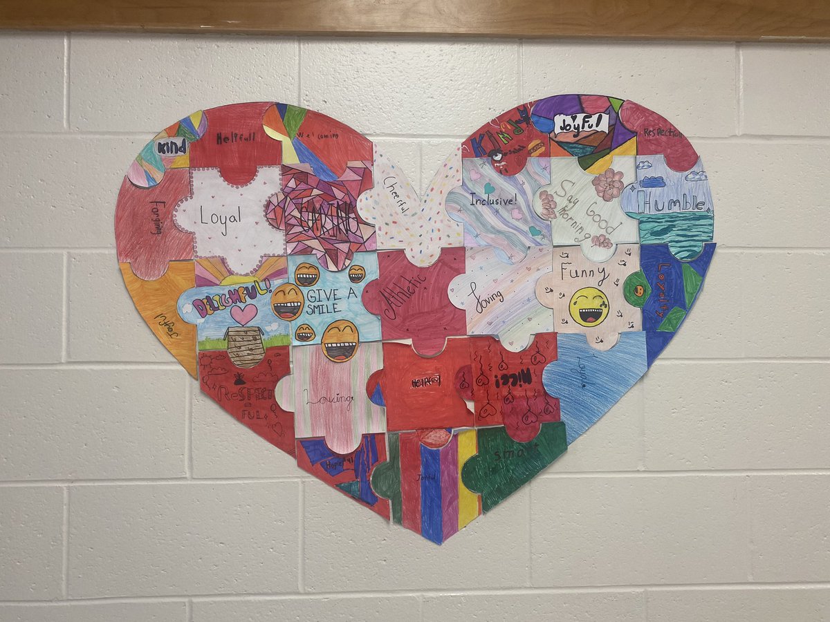 Ms.Roedig (@missroedig) on Twitter photo ‘We are called to LOVE’ 🤍 Catholic Education Week! My grade 6 students made a beautiful class puzzle with different character traits on each piece! #OCSBcommunity <a href="/HolySpiritOCSB/">Holy Spirit School</a> ‘We are called to LOVE’ 🤍 Catholic Education Week! My grade 6 students made a beautiful class puzzle with different character traits on each piece! #OCSBcommunity <a href="/HolySpiritOCSB/">Holy Spirit School</a>