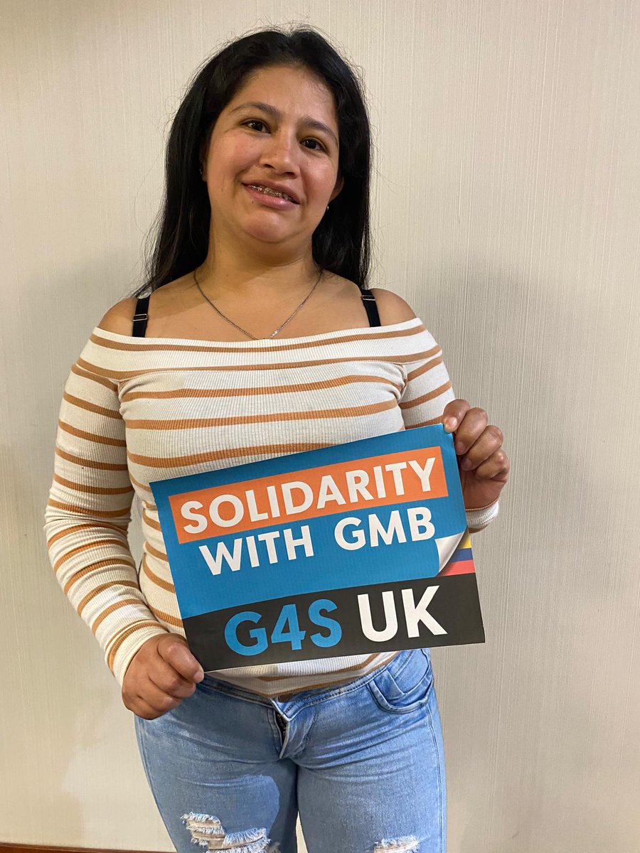 ✊🏾As part of our global solidarity, comrades from @UnionComercioCo in Colombia join the call of @GMB_union UK, demanding #PayUpG4S!