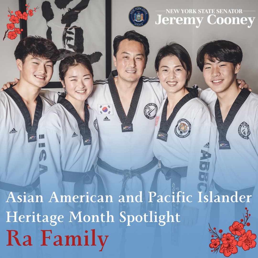 Our first spotlight during #AAPIHeritageMonth shines on the Ra Family! Their efforts at APAPA Rochester have inspired a new wave of AAPI leadership and civic engagement throughout #ROC. Thank you, John, Joanna, Hailey, Luke, and Matthew for your commitment to our communities!