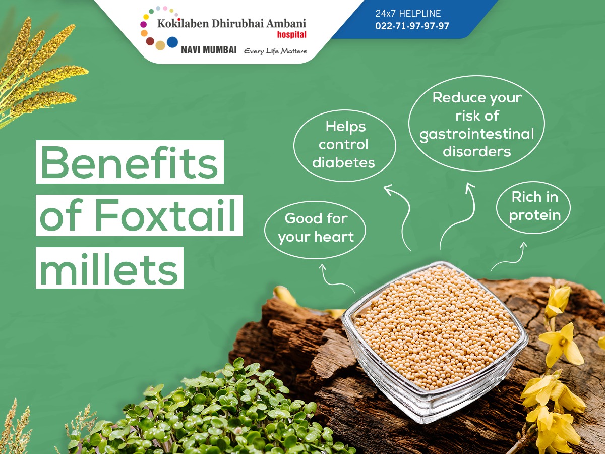 Foxtail millets offer a rich source of vitamin B12 & serve as a daily protein, healthy fat, carbohydrate, & dietary fiber provider. Packed with calcium, lysine, thiamine, iron, & niacin, they contribute to strong bones & muscles. #FoxtailMillets  #BoneHealth #MuscleStrength