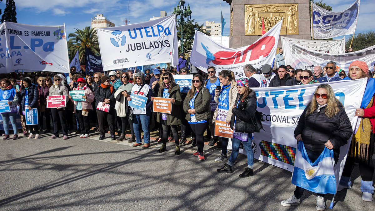 #Argentine. La deuxième grève générale contre le gouvernement de #Milei a été fortement ressentie dans tout le pays #CGT #GrèveGénérale pressenza.com/fr/2024/05/arg…