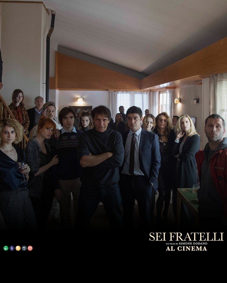 Nel film di Simone Godano, le vicende familiari s'intrecciano alle storie personali dei #SeiFratelli Alicante, tra incomprensioni passate e nuovi equilibri da trovare. Al cinema! Con Riccardo Scamarcio, Adriano Giannini, Gabriel Montesi, Valentina Bellè, Claire Romain, Mati Galey