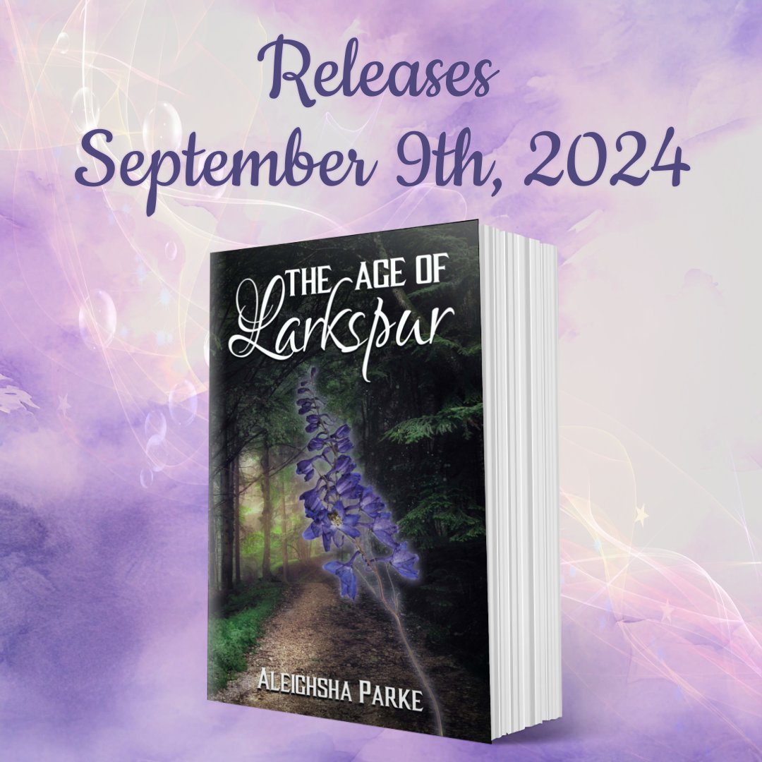 📣 Cover Reveal 📣 I'm so excited to share this with you all!! A huge thank you to the cover artist, Kristian Norris!!🫶🥰 The Age of Larkspur is coming September 9th, 2024 with @WildRosePress Goodreads link in bio #coverreveal #writingcommunity #yafantasy @2024Debuts