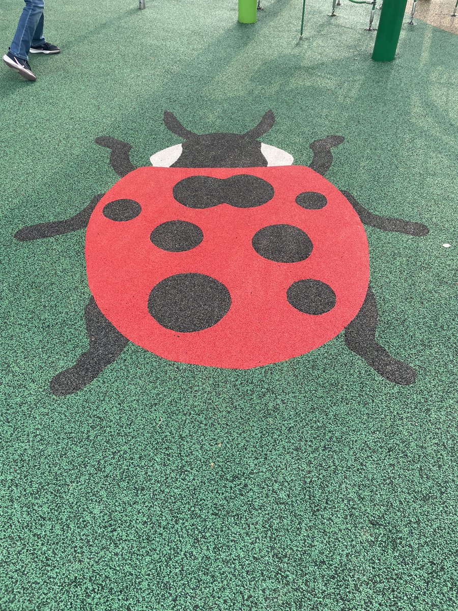 The new @HumbleISD_FCE Bug’s World playground is fantastic! Beck’s favorite section is the ant hill. 🐜