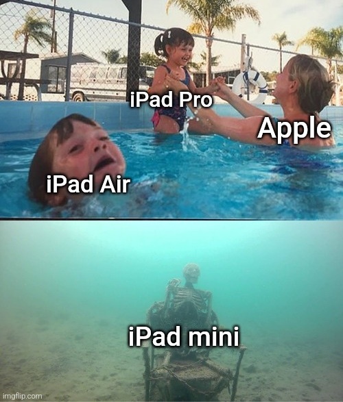 the iPad mini is the most underrated iPad imo