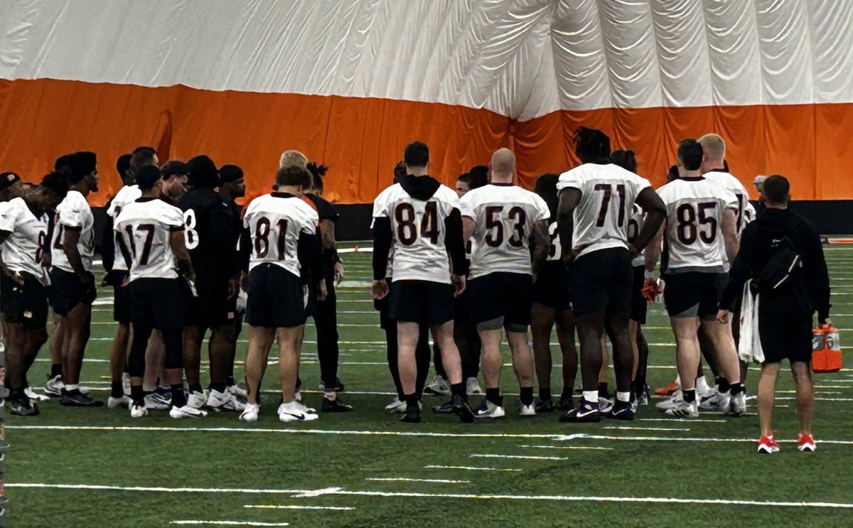 Amarius Mims…towering above the rest of the Bengals rookie class.