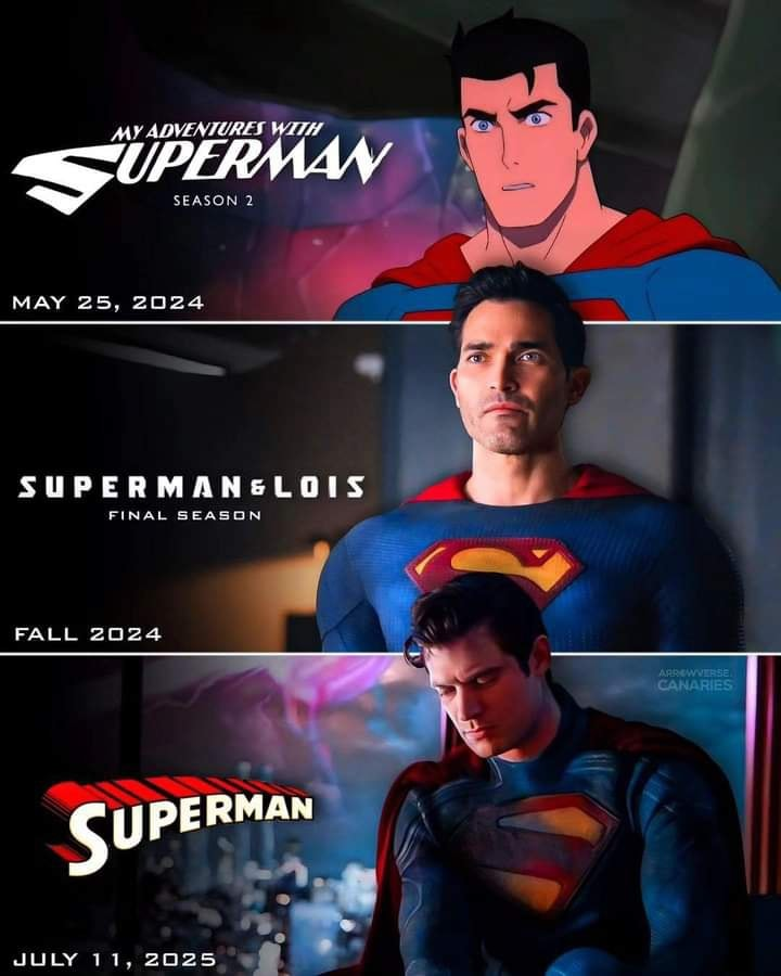 Corren buenos tiempos para ser fan de #Superman