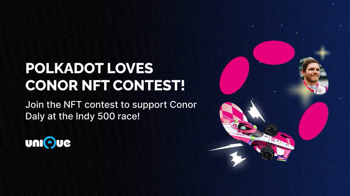🌟 Join our Ecosystem Partners! 🌟 Our friends at @AcalaNetwork and @subwalletapp are joining in the fun, as they support @ConorDaly22 in our ongoing NFT Mint Contest — Polkadot Loves Conor! 🫶 It’s easy to join: 1️⃣ Create your Unique NFT 2️⃣ Share on social media 3️⃣ Follow our