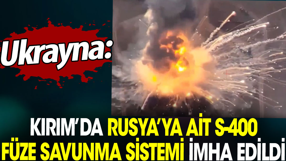 Bakınız Ukrayna ordusu tam iki kez S400 bataryalarını imha etti.

S400'ler kendisine atılan füzeleri dahi vuramadı.

Üstelik bunlar Rusya'nın radar ağına bağlı çalışıyorlardı. Buna rağmen kolayca imha edildiler.

Türkiye'deki S400'lerin radar ağına bağlanamadığı da hesap edin.