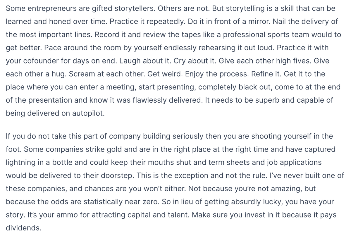 Invest in your ability to tell a story. Make it a superpower.