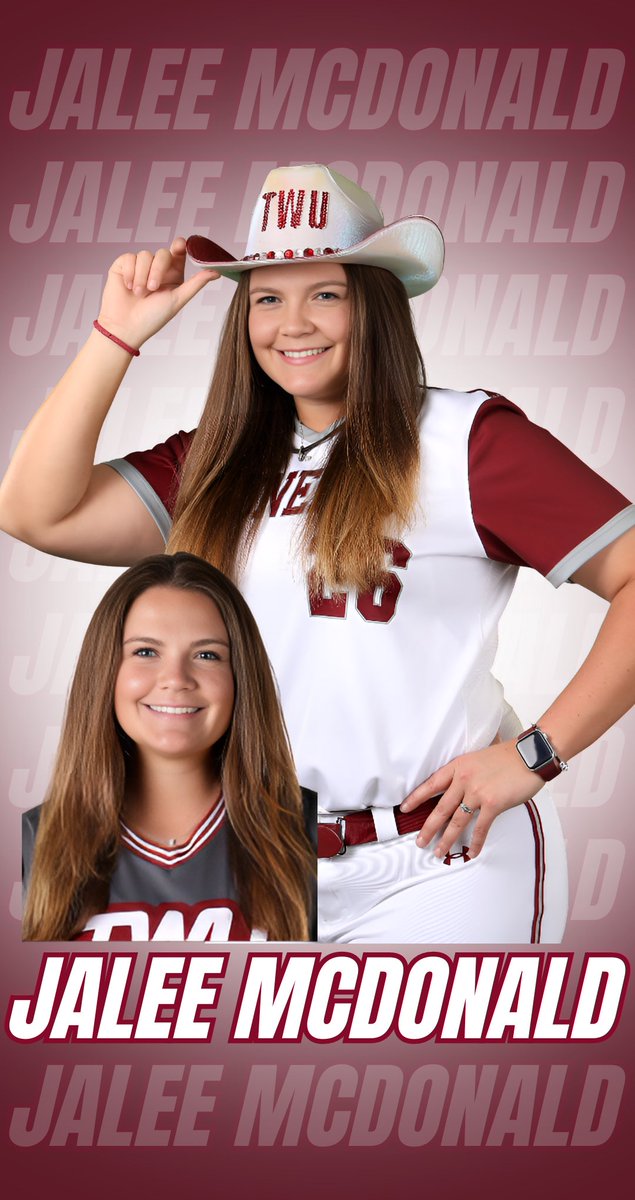 2024 𝗚𝗥𝗔𝗗𝗨𝗔𝗧𝗘 🎓 This week, we’re celebrating our graduating Pioneers! We’re so proud of their continuous pursuit of excellence! 👤: Jalee McDonald 🥎: @TWUSoftball 🎓: Accounting #PioneerProud