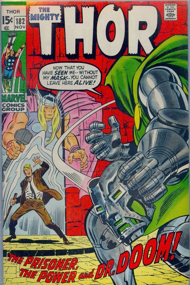 #Thor #DoctorDoom My copy of MIGHT THOR #182, featuring Doctor Doom