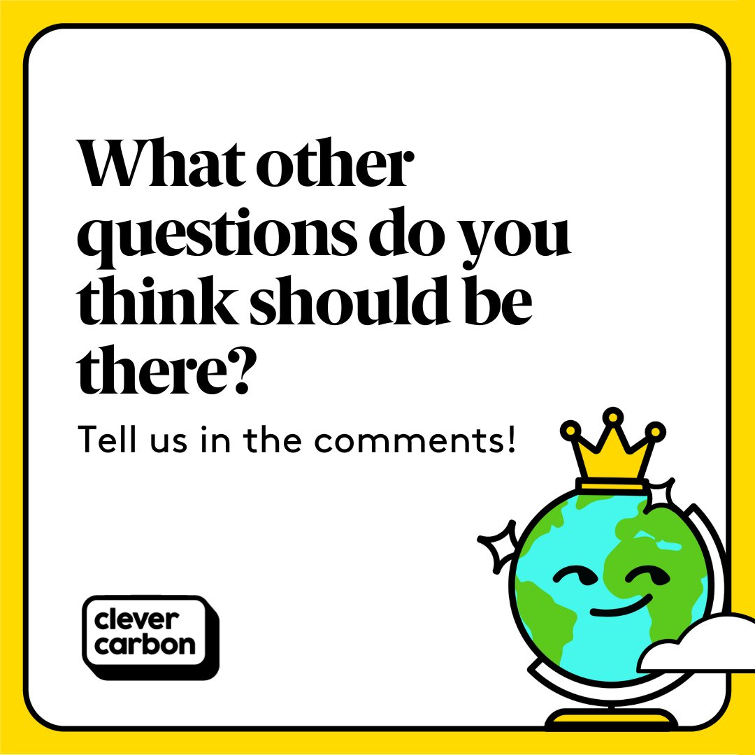 📣Calling all Climate Era Leaders (CEL)! Can you answer this question: What was your organization’s carbon emissions last year? A CEL is anyone who leads a company, non-profit, school, government body, city, country, or other entity. clevercarbon.io/climateeralead…