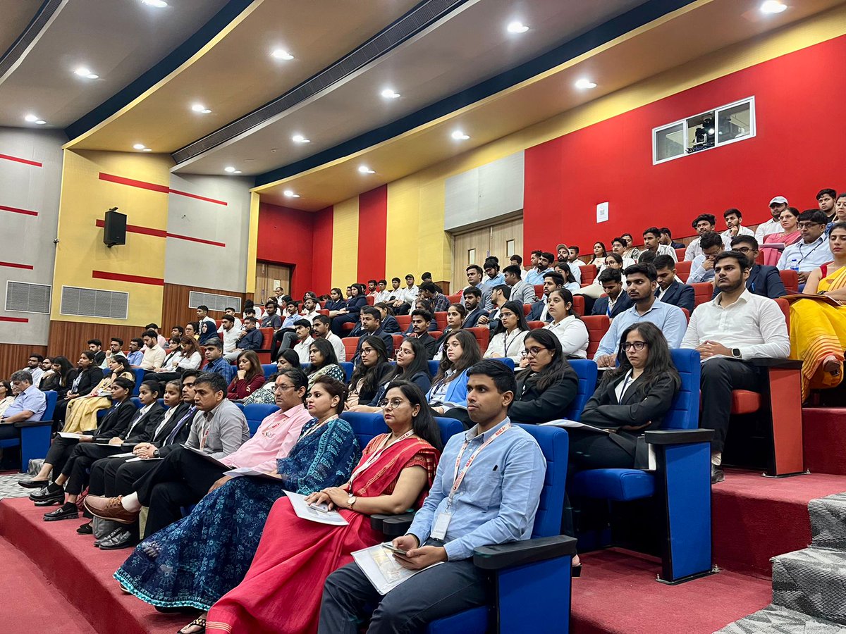 Today in #NewDelhi at the Indian Aviation Academy during the launching of AAI’s Internship Program - ‘Pradipti’, Sh. Sanjeev Kumar, Chairman, AAI addressed the participants and enlightened them with an overview of the organisation and objective behind this Internship Program.…