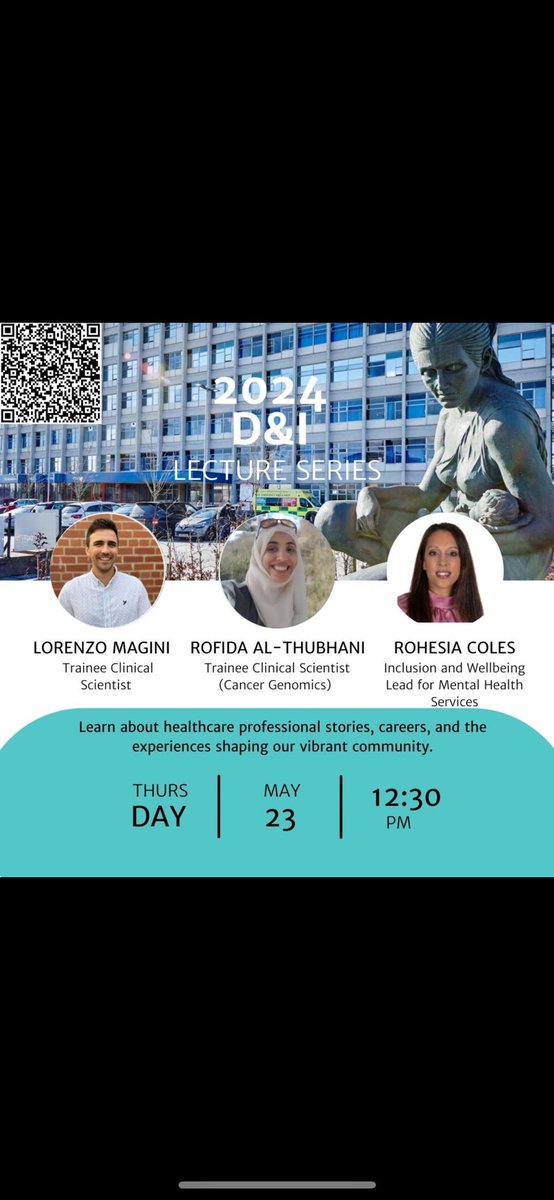 Sign up to our second event of our D&amp;I lecture series: events.teams.microsoft.com/event/68df665c…