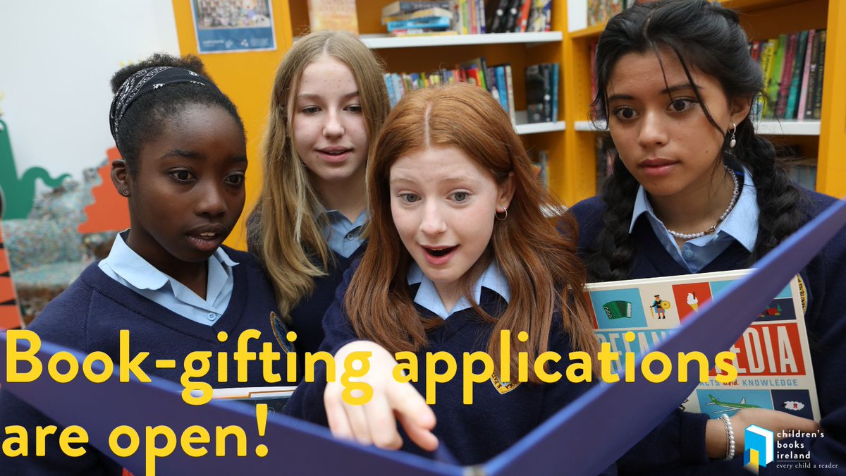 📢Calling all schools 👋

We are inviting primary and secondary schools across Ireland to apply for hundreds of books for their school library, class sets for their students to keep, visits from authors and illustrators, and more! 

Interested? Of course you are! 

Join us at 5pm
