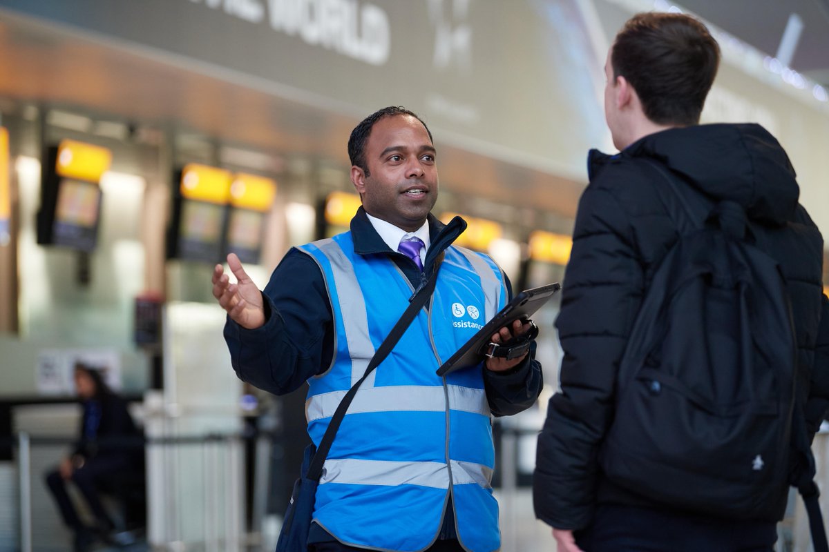 #DidYouKnow we have specially-trained colleagues who can provide additional airport assistance? 🌻 If you would like assistance, let your airline, tour operator or travel agent know at least 48 hours before you travel. For more information, visit: Heathrow.com/at-the-airport…