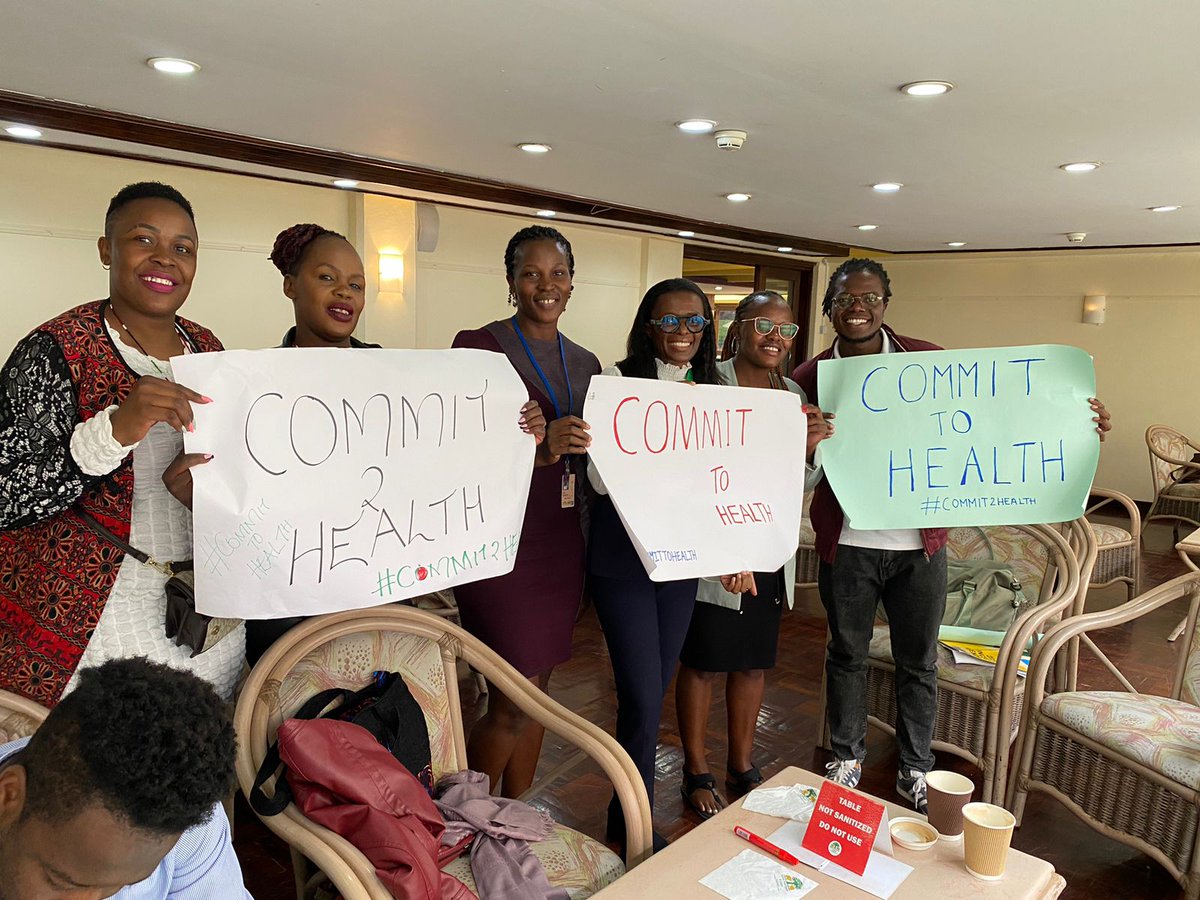 #Commit2Health shouldn't just be a slogan on paper but a cry heard worldwide and we renew our personal commitment to support future endeavors. #2024UNCSC #OurCommonFuture