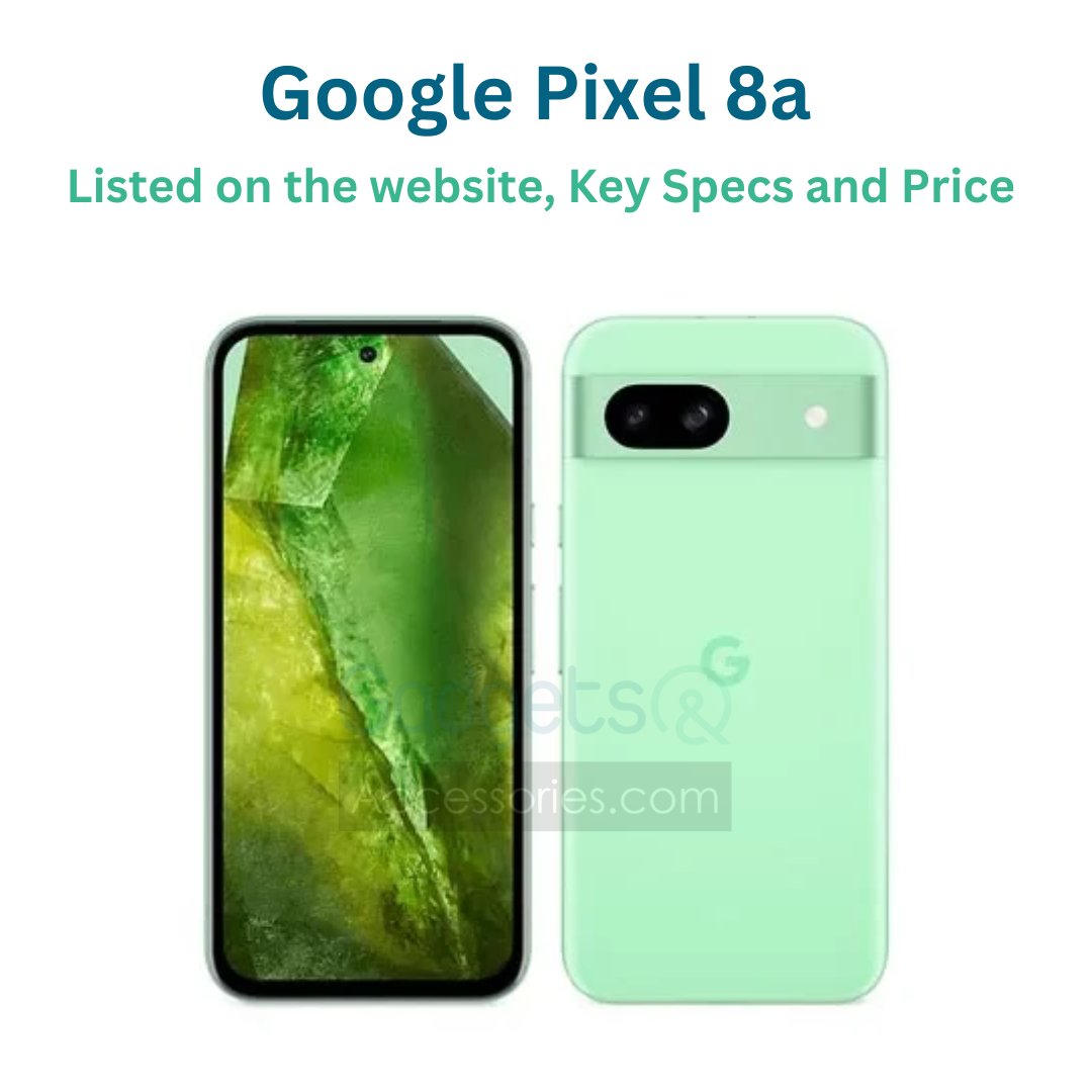 Capture every smile with the amazing Google Pixel 8a!

Check Price and Specs👇
gadgetsandaccessories.com/gadget/google-…

#google #googlepakistan #googlemobiles #pixel8a #smartphone #gadgetsandaccessories #gadgets #accessories #technology #engineering #Pakistan