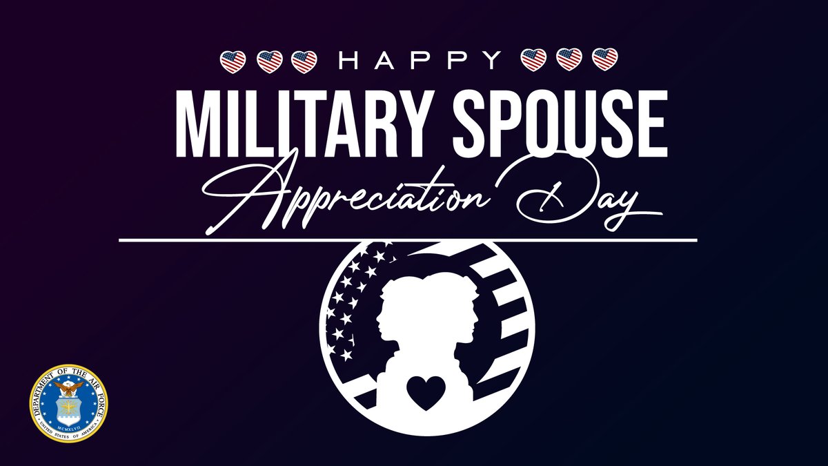 Today is #MilitarySpouseAppreciationDay! At duty stations across the world, our #Guardians rely on their partners every day so they can focus on the mission. Thank you for all you do! 💞 
militaryonesource.mil/relationships/…
