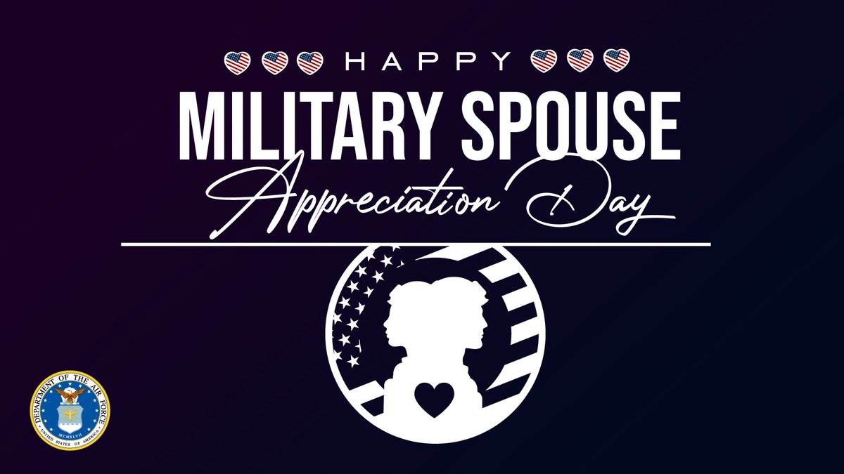 Today is #MilitarySpouseAppreciationDay! At duty stations across the world, our #Guardians rely on their partners every day so they can focus on the mission. Thank you for all you do! 💞 militaryonesource.mil/relationships/…