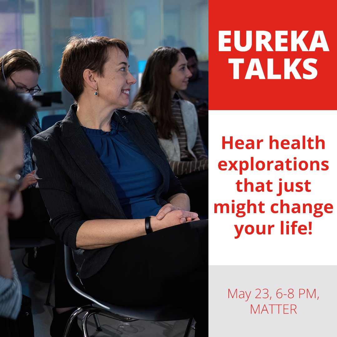 Are you hearing this? 👂Come to Eureka Talks! When: May 23, 6-8 pm Where: MATTER, The Merchandise Mart, Chicago Who: You! And everyone 😉 - the Public, Researchers, Investors, and more! Tap the link to secure your spot! chicagoitm.org/welcome-to-eur…