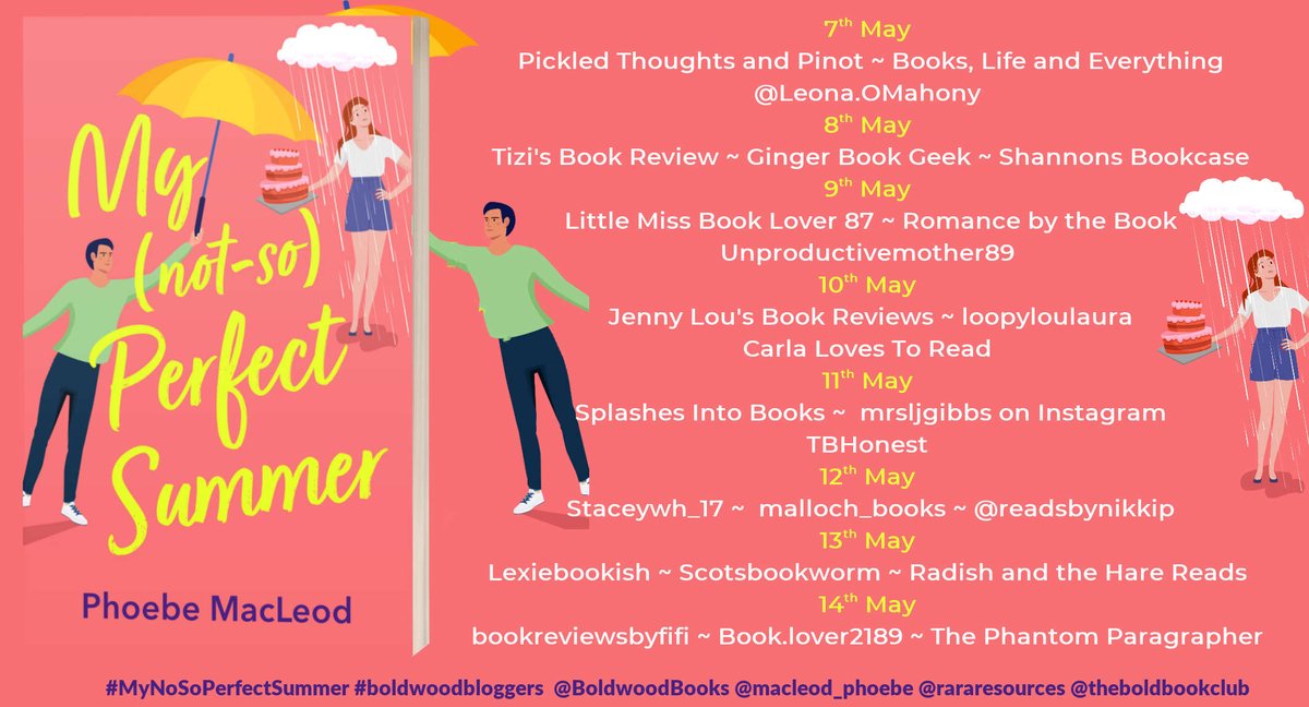 'I found myself completely absorbed' says @musingstiredmum about #MyNotSoPerfectSummer by @macleod_phoebe loopyloulaura.com/book-reviews/m… @BoldwoodBooks
