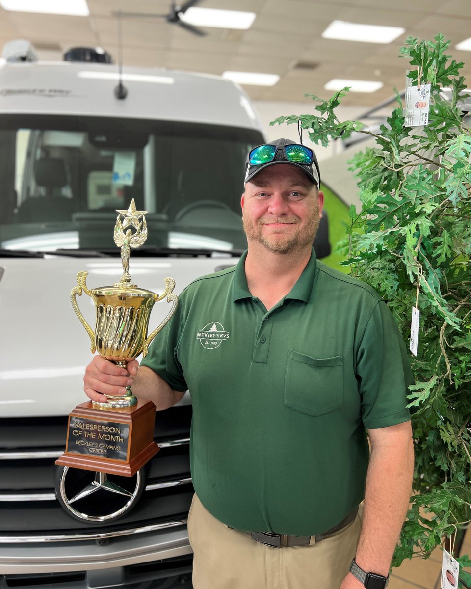 🎉 Let's Congratulate Chris Demone! 🎉

Our top customer pick for April goes to the amazing Chris Demone! Thank you for your hard work and dedication to your customers. 

#SalesPersonOfTheMonth #TopPick #CustomerChoice #BeckleysRVs #RelaxExploreLIVE