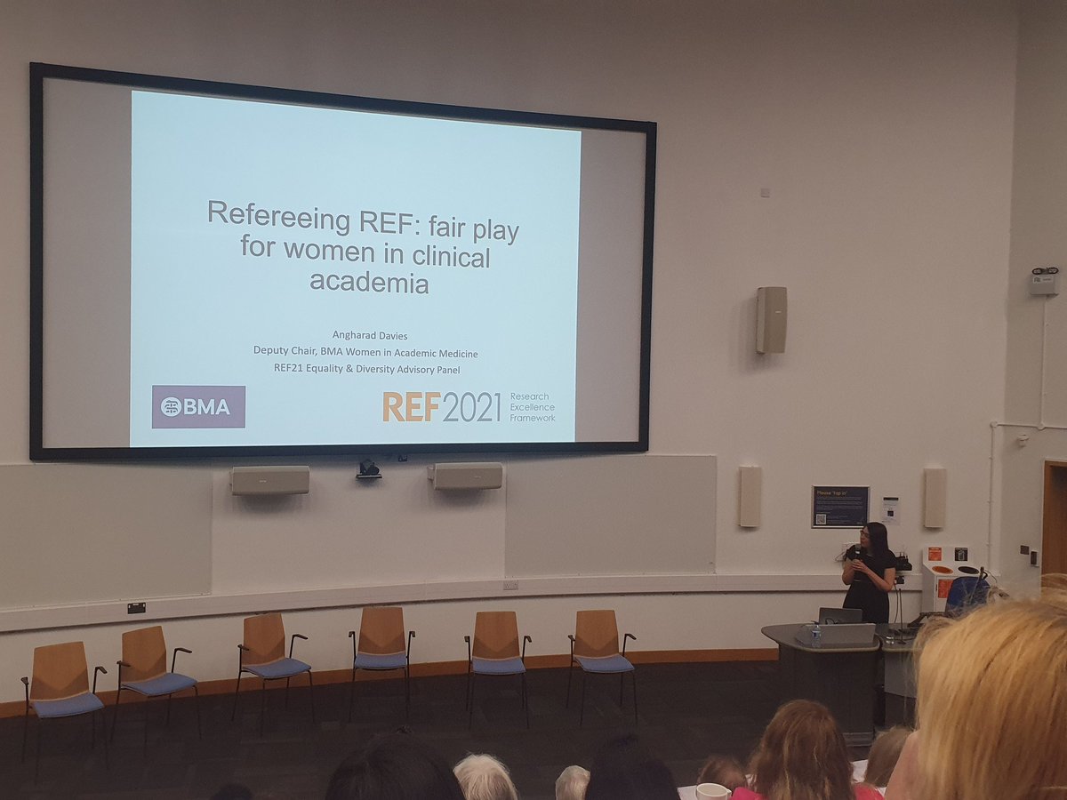 In our final oral abstract, Angharad Davies discusses women in clinical academia and REF #MWFCONF24