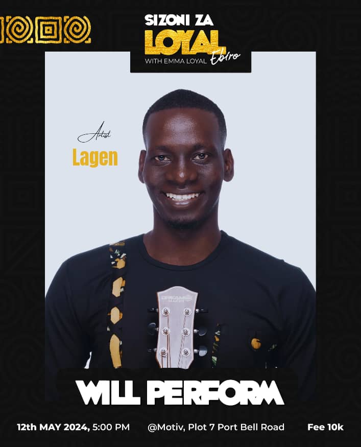 Ladies and gentlemen The 'Near Near Here' super star Mr Lagen will be performing live at the Sizoni Za Loyal Worship Concert 🔥🔥🔥 Buy your tickets at only 10k