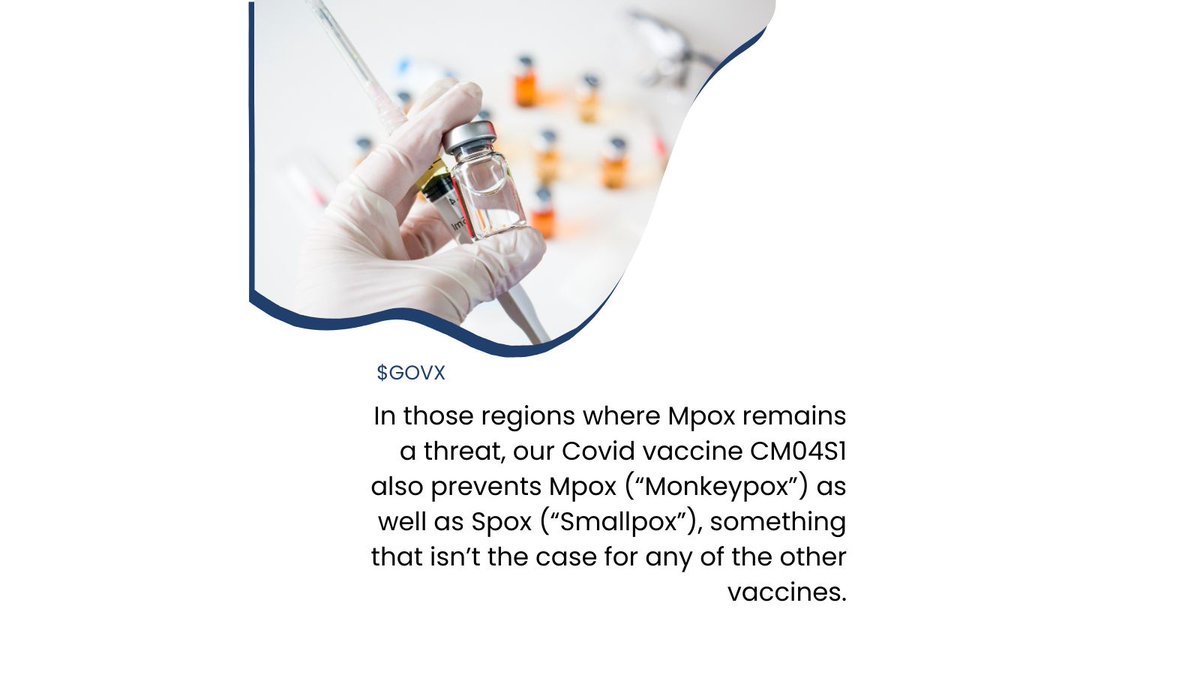 More than just your average single variant Covid shot is needed. #MPox #MVA #vaccine #technology #infectiousdiseases $GOVX geovax.com