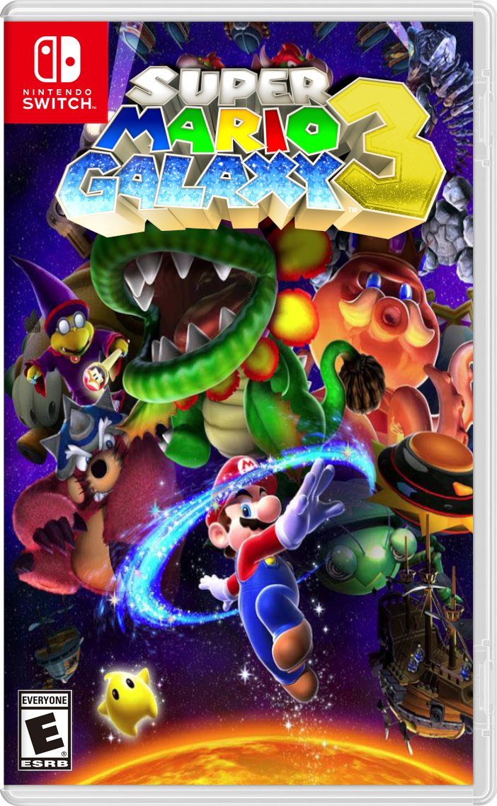 There has been a lot of News recently about 'The Switch 2' and apparently it's going to release early next year but if they really want to do big numbers they need to do something that i know everyone will love, MARIO GALAXY 3 🤞🤞🤞