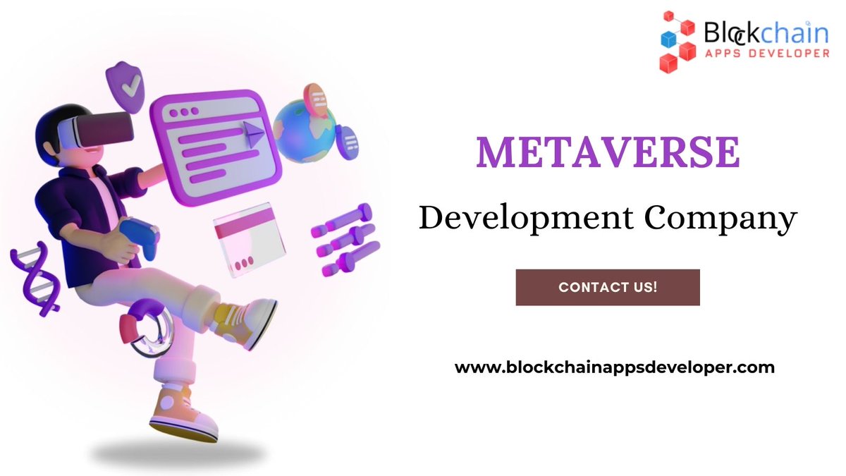 🚀 Step into the future with BlockchainAppsDeveloper, your go-to Metaverse development company! 💫 Unlock the potential of virtual reality and blockchain technology with our innovative solutions. #Metaverse  #blockchains  #innovationzero 

blockchainappsdeveloper.com/metaverse-deve…
