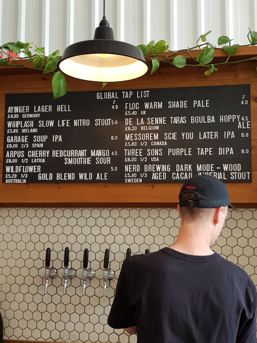 BombGirl's tweet image. It's @axis 2nd birthday or should that be birthday...
And this is the beer list...truly serious...you'd be a fool not to get yersel doon