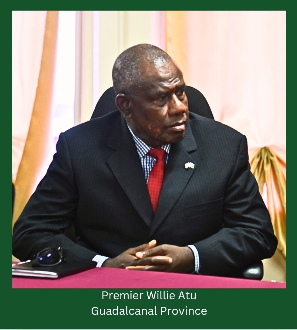 Newly elected Premier of #Guadalcanal, Hon. Willie Atu is an #environmentalist. He polled 16 votes, whilst the other candidate polled 4 votes. Premier Atu vows to lead Guadalcanal people, and one of his top priorities in the next 4yrs is #stategovernment. #SolomonIslands 🇸🇧