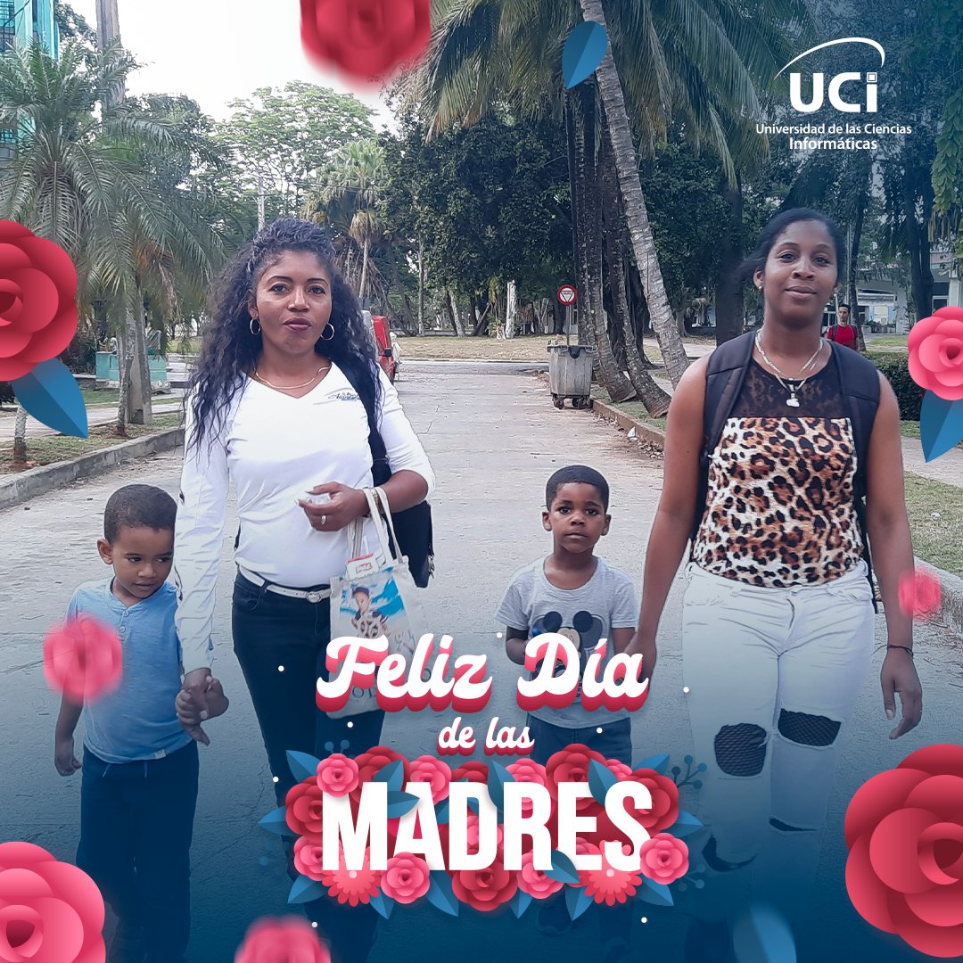 🥰¡Madre, con tu amor, crece la vida!👩‍👧 ¡Felicidades!💐 #SomosUCI #DíaDeLasMadres #UniversidadCubana #Cuba @CubaMES @dellylien1 @monica_uci_f2 @LilyRuiz70 @aylincita86 @dcolome2010 @niurvis79 @nataliauci16 @mailin_ochoa @GeidisMichel @lvg9110