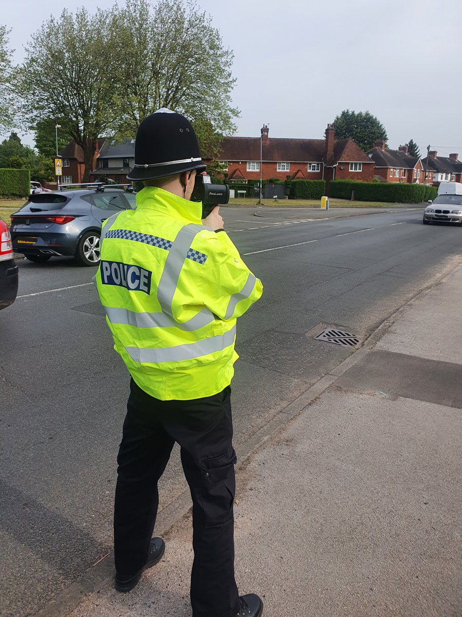 You asked, we did - Today we conducted Speeding operations in Hall Green due to numerous complaints from residents. Multiple enforcements completed including seizing an uninsured vehicle. 🚗Keep an eye out, we will be about 👀 #fatal4