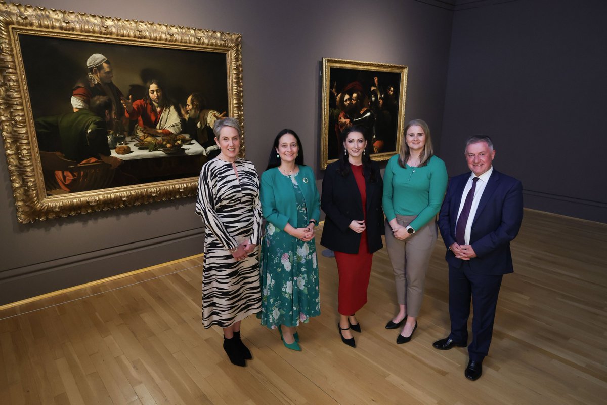 Last night we welcomed esteemed guests as we launched 'National Treasures: Caravaggio in Belfast'. Thanks to @NationalGallery & @NGIreland, visitors can now witness two masterpieces at @UlsterMuseum. #NG200 ulstermuseum.org/news/two-carav…