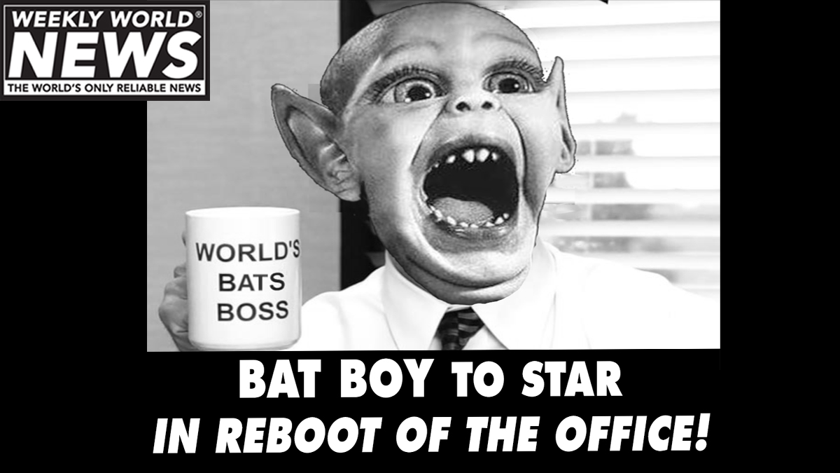 'Finally, the boss we all want!'

#batboy #reboot #theoffice #dundlermiflin #michaelscott #bats #mosquitoes
