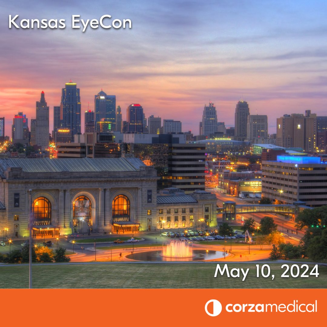 Today, our team is exhibiting at Kansas EyeCon. This event, which is being sponsored by the Uni of Kansas Dept of Ophthalmology, is intended to provide ophthalmologists with an educational forum to learn about new developments in the profession &amp; their application to patient care