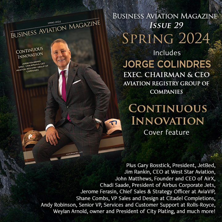 #BAM Issue 29 Spring 2024 - now online! issuu.com/bizavmedia/doc… PDFs also available from our website. We'd like to thank #JorgeColindres and all at #AviationRegistryGroupOfCompanies for being our cover stars! #AviationRegistryGroup @RegistryofAruba #SanMarinoAircraftRegistry