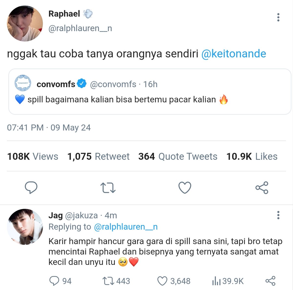 bornxdes's tweet photo. semua berawal dari menyukai bisep secara ugal ugalan

[ a #noren mid short au ]
WRITTEN by © bornxdes https://t.co/qI8AXlly61