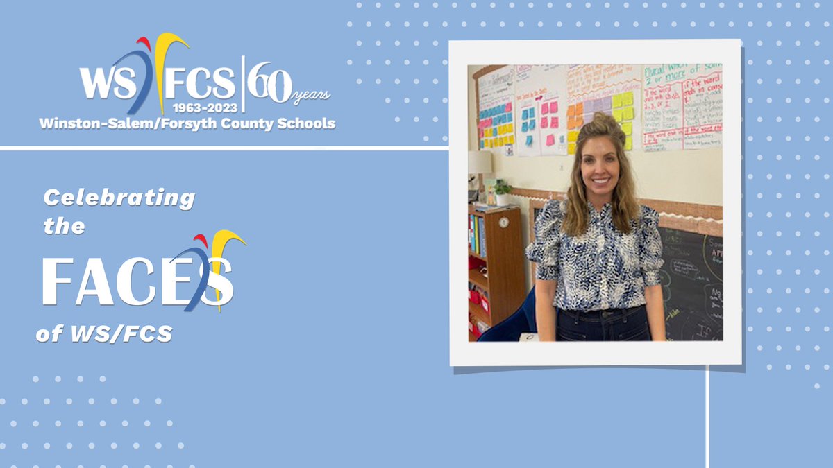 Our Teacher of the Day for May 10 is Jennifer Murphy from Morgan Elementary School. Murphy has been with the district for 12 years and serves as a fifth grade teacher. Thank you for everything you do for our students! #WSFCSFaces @MorganElementa2