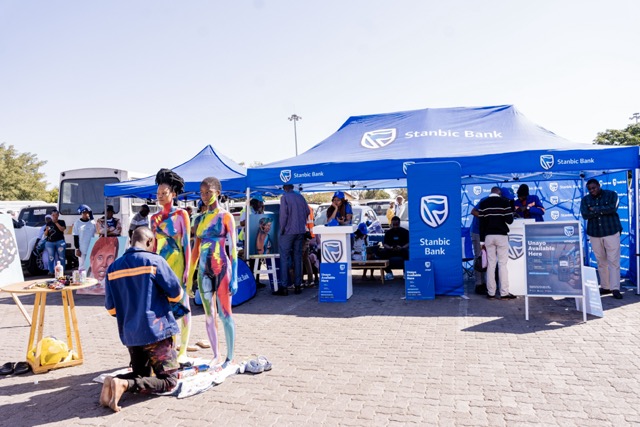 Our vendors' event is still going strong, with excitement buzzing until 6 PM. Swing by today or tomorrow in Gaborone Bus Rank by the waiting room, to soak in stunning art displays and to learn more about our products. 

#StanbicBank
