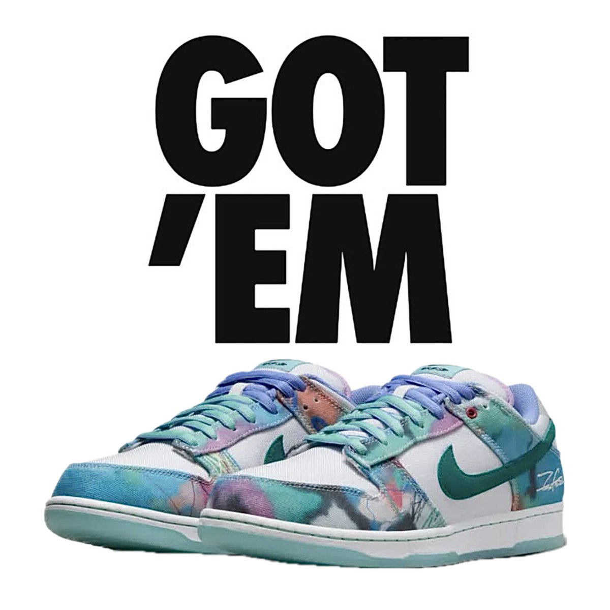 「 Futura × Nike SB Dunk Low絶対狙うぞ🔥」っていう人はリポスト
#SNKRS