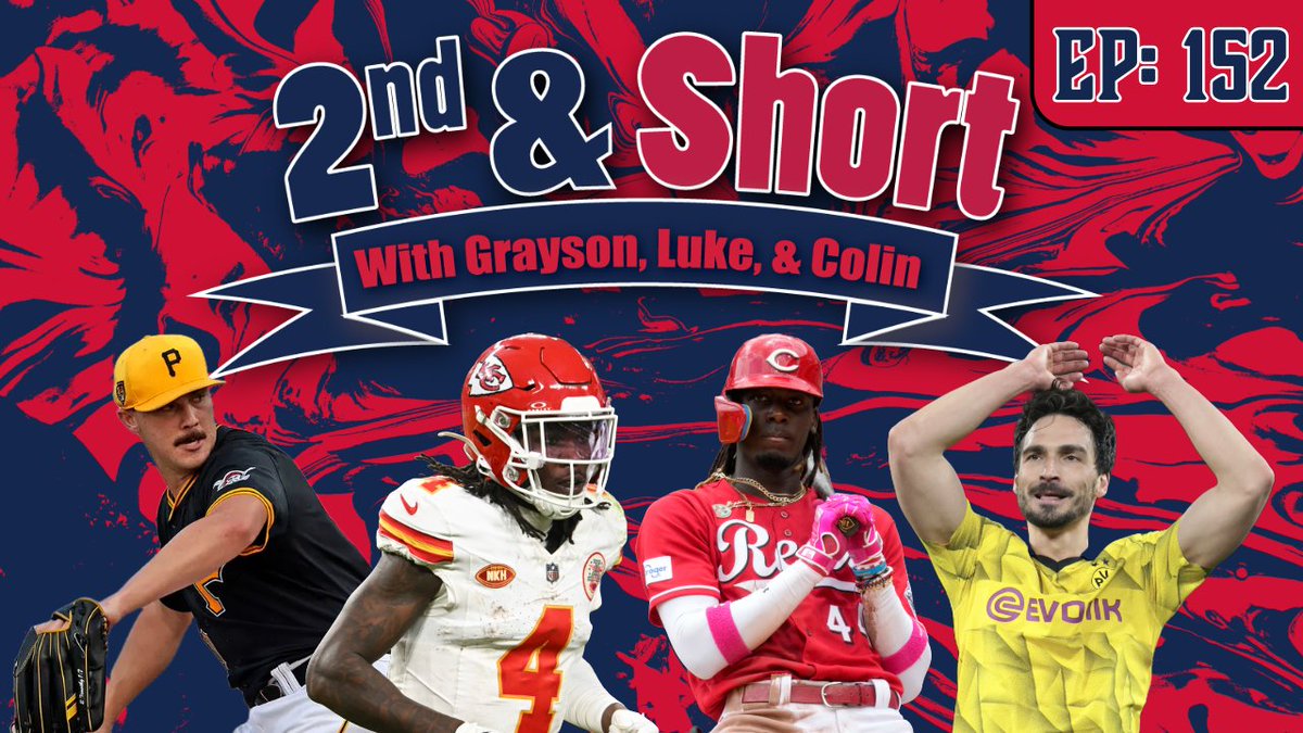 2ndshortpod's tweet photo. Ep 152 Is Now Available!

Paul Skenes Gets The Call, Rashee Rice Is in Trouble...Again, The UCL Final Is Set

https://t.co/UpyHRFZLKx https://t.co/JRZvfZv3Ny