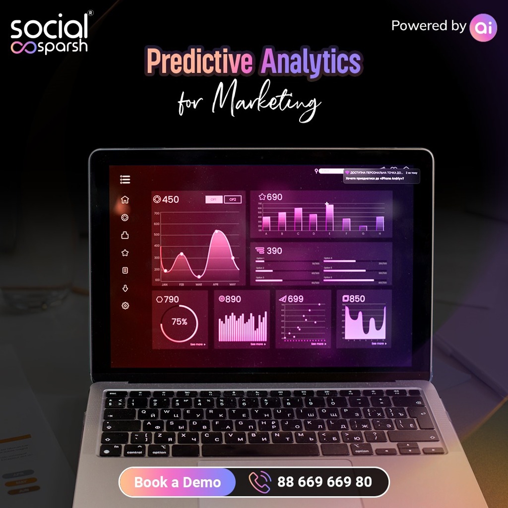 #DigitalMarketingTransformation #ROI #PredictiveAnalyticsSuccess #StrategicDecisions #MarketingOpportunities #DigitalMarketing #SocialSparsh #BusinessGrowth #SocialMediaMarketing #AIEnabledPlatforms #CustomerEngagement #SocialMedia #Marketing