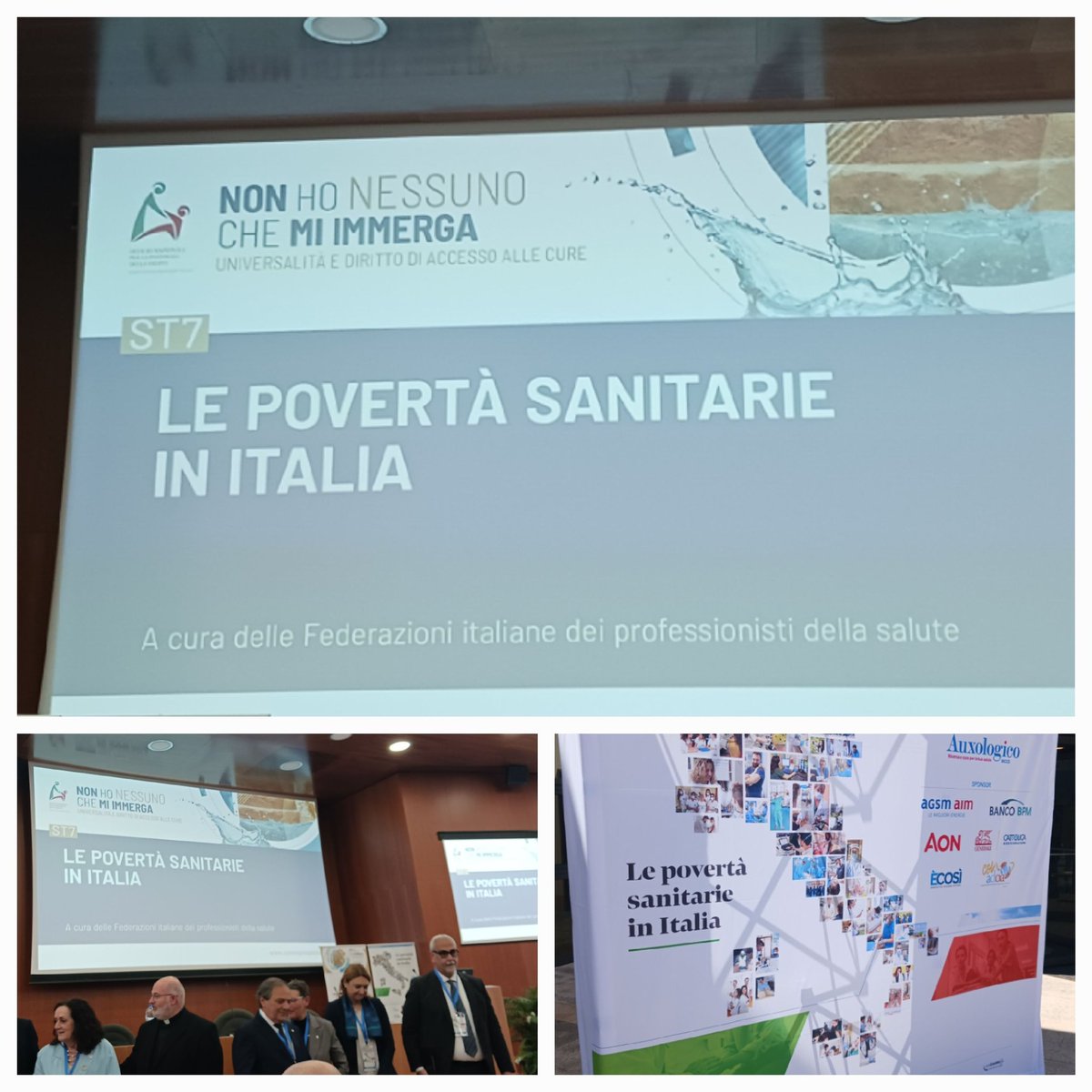 Iniziano i lavori a Verona del convegno organizzato dalle Federazioni e Consigli delle #professionisanitarie e sociosanitarie, e dalla Conferenza Episcopale Italiana.
@UniVerona @uffstampaTv2000 @regioni_it @RegioneVeneto @FNOMCeO @MinisteroSalute @opibelluno 
@RovigoOpi