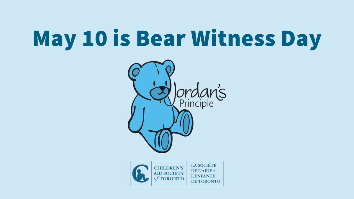 On #BearWitnessDay, and every day, we pay tribute to Jordan River Anderson by advocating for and implementing #JordansPrinciple which ensures First Nations children have equal and timely access to support for their health, social and educational needs.